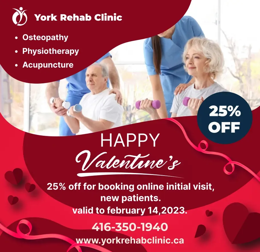 25% off valentine’s day for specialist treatments